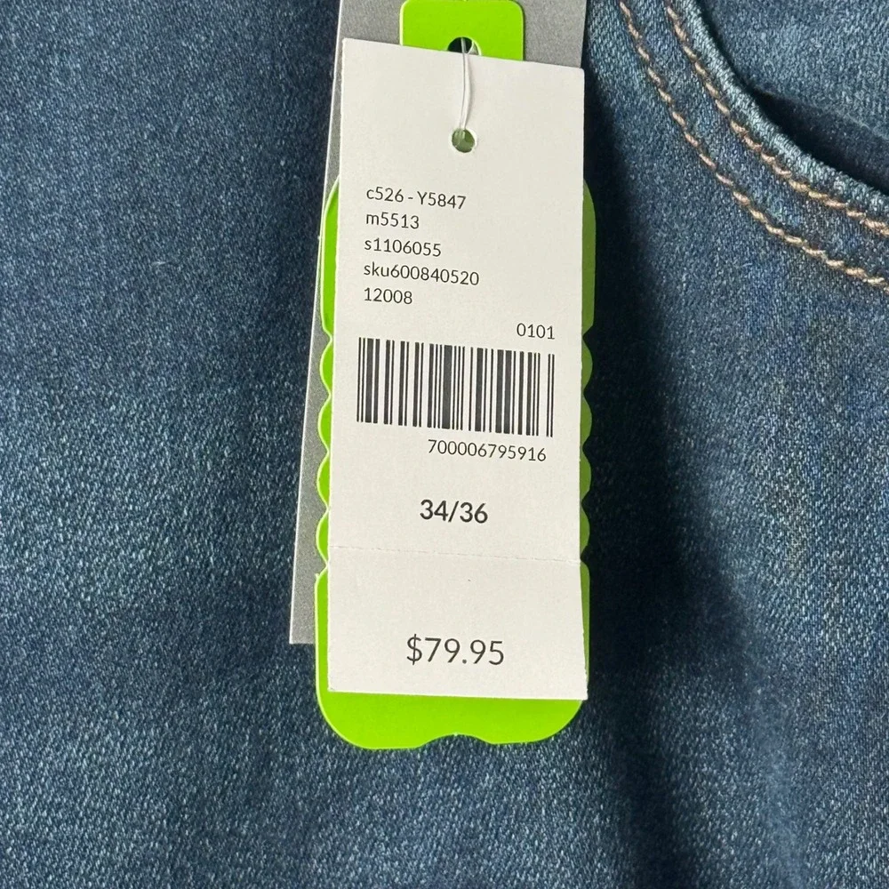 Lane Bryant Jeans Women 34/36 Blue Signature Fit Bootcut‎ Mid-Rise NEW